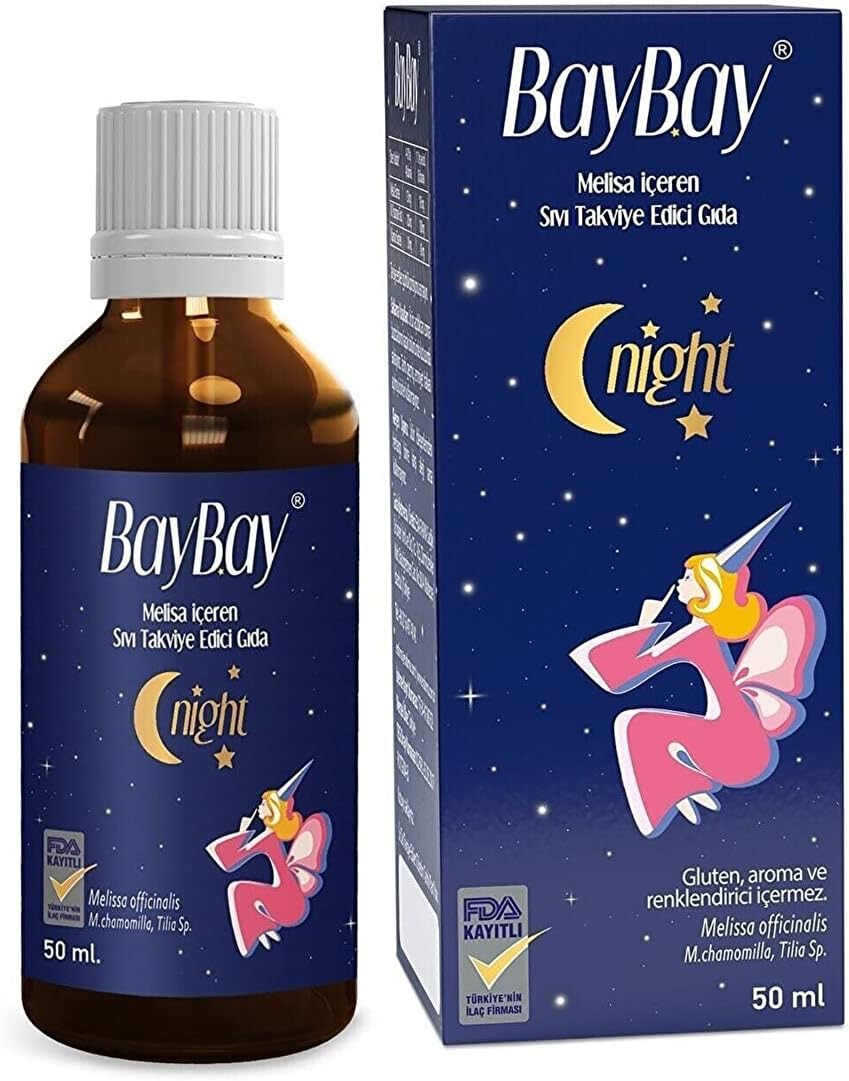 قطره خواب بای بای نایت با بکارگیری عصاره گیاهانی مانند بادرنجویه, بلسان, لیندن و بابونه کمک به خوای منظم شبانه برای کودک می باشد