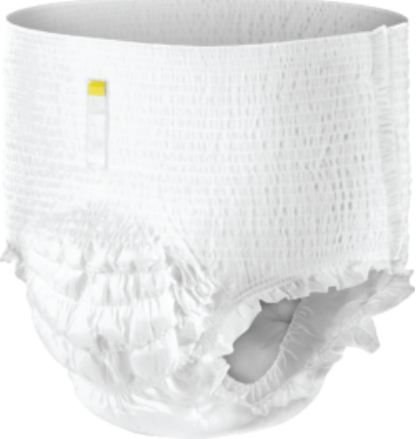 مدل پوشینه بی اختیاری از نوع شورتی است. مناسب فردی با دور کمر 70 تا 100 سانتی متر است. مناسب برای افرادی با وزن 40 تا 70 کیلوگرم بسیار نرم و لطیف است. مناسب با آناتومی بدن افراد طراحی شده است.